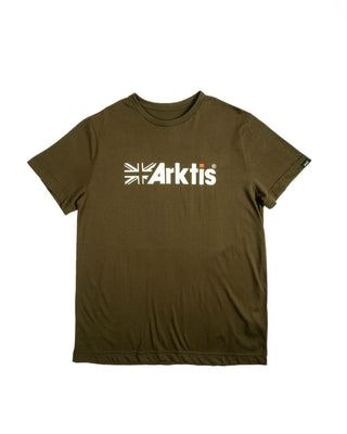 ARKTIS FLAG LOGO ATHLETIC TEE