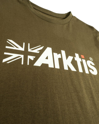 ARKTIS FLAG LOGO ATHLETIC TEE