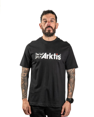 ARKTIS FLAG LOGO ATHLETIC TEE