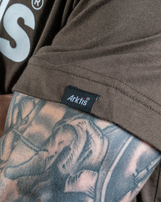ARKTIS FLAG LOGO ATHLETIC TEE